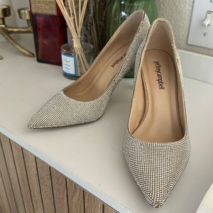 Jeffrey Campbell rhinestone pumps